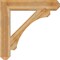 Ekena Millwork Legacy Craftsman Rough Sawn Bracket, Western Red Cedar, 6"W x 36"D x 36"H BKT06X36X36LEC04RWR - alternate 3